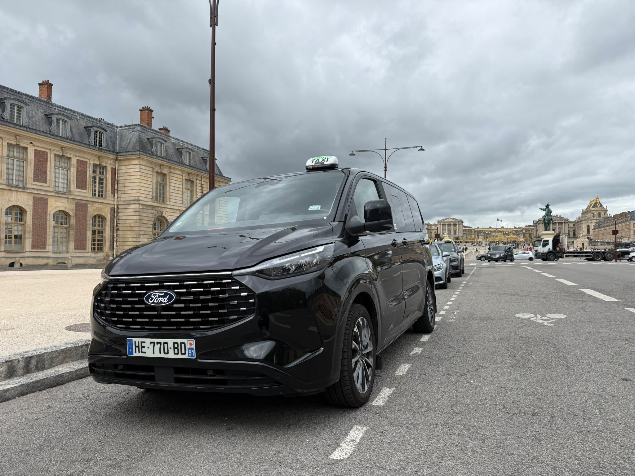 Image de taxi à Versailles