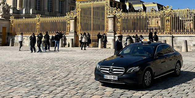 Image de taxi à Versailles
