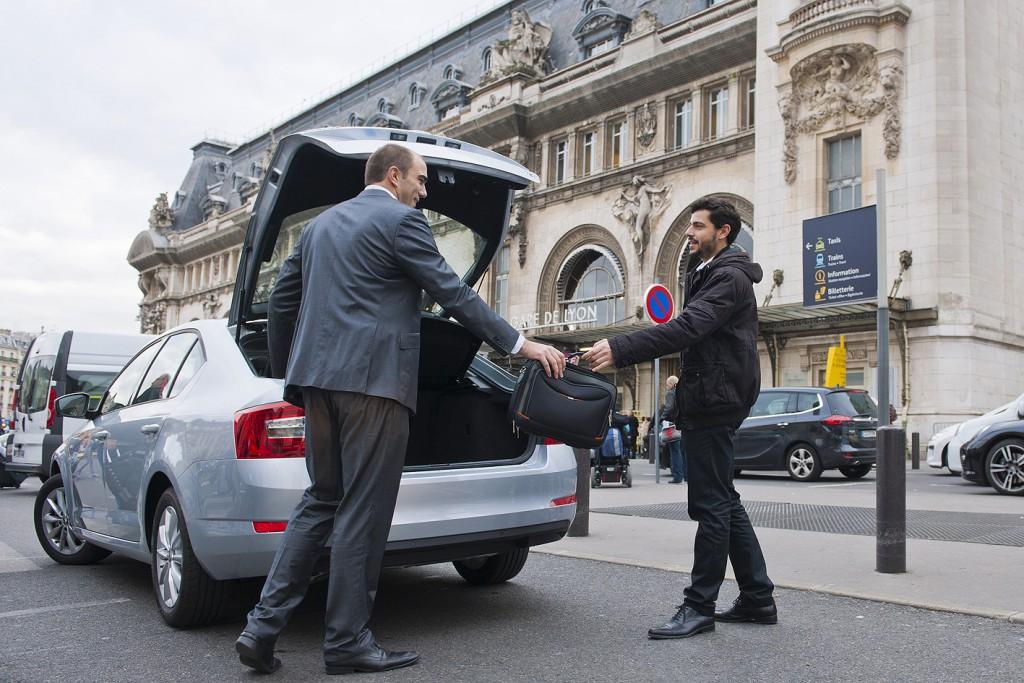 Image de taxi à Versailles